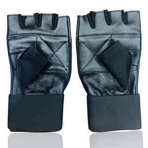 Unisex Weightlifting Bodybuilding Gym Training Fitness Gloves Custom Half-Finger Polyester Breathable UV Protection Gloves - Product Image 6