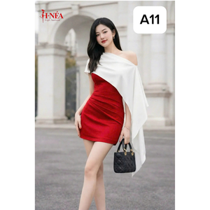 Modern Vietnam Evening Party Café Office Wear 75cm Dresses Length Taffeta <b>Silk</b> Material Party Style A-Line Silhouette - Product Image 2