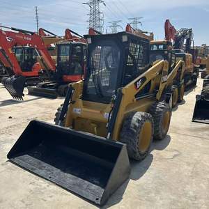 Venta al por mayor de cargadora compacta de orugas Caterpillar multifunción con kit de cucharón de acoplamiento rápido, horquilla, zanjadora y barredora Serie Plus - Product Image 1