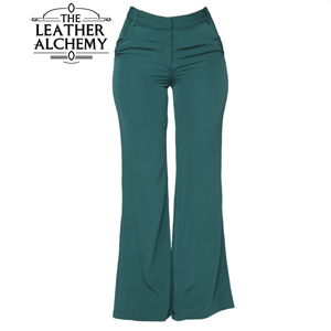 Pantalon large tendance pour femme, taille haute, coupe ample, élégant, en tissu doux, moderne, décontracté, confortable pour le quotidien - Product Image 1
