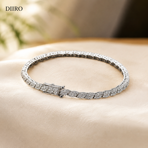 925 Sterling <b>Silver</b> Pear Shape Brilliant Cut Moissanite White Gold Plated Tennis <b>Bracelet</b> Women's Everyday Wear Jewelry - Product Image 3