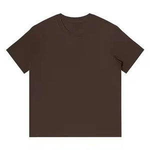 Camiseta de algodón 100% personalizada con logo OEM, transpirable, holgada, de corte cuadrado, con hombros caídos, diseño personalizado para hombre. - Product Image 1