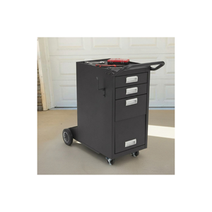 Workshop 3 <b>Drawer</b> Welding <b>Cabinet</b> <b>With</b> Heavy Duty Metal Construction, Tool <b>Storage</b> <b>Drawers</b>, Handle And Mobile Casters GAR051 - Product Image 1