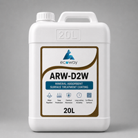 ARW-D2W Protection hydrophobe avancée à base de polysiloxane pour surfaces minérales poreuses, durabilité de 4 ans, longue durée, 20L