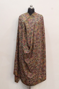 Handmade <b>Pashmina</b> Shawl Floral Paisley <b>Scarf</b> Winter Long Wrap for Women Custom Design - Product Image 2
