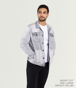 Veste en jean robuste pour homme – Veste en jean de qualité supérieure pour homme, construction durable pour les activités de plein air, les voyages et les aventures quotidiennes - Product Image 1