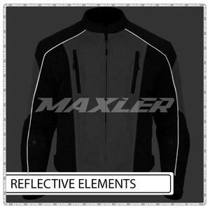 เสื้อแจ็คเก็ตมอเตอร์ไซค์หนังน้ำหนักเบาสำหรับทุกเพศ ได้รับมาตรฐาน CE พร้อมช่องระบายอากาศแบบถอดได้ ชุดกีฬา ไซส์พลัส - Product Image 5