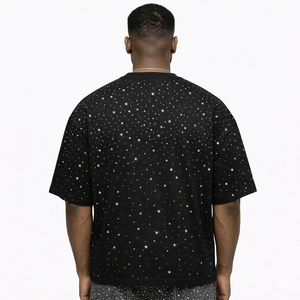 2026 New Style Men's 100% Cotton T-Shirt Breathable Quick Dry Casual Top Luxury Design <b>Short</b> <b>Sleeve</b> Streetwear 220g Regular Fit - Product Image 6