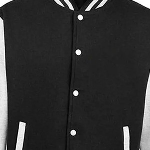 Blouson universitaire style baseball vintage en mélange de laine, mode décontractée urbaine, fournisseur d'usine en gros - Product Image 5