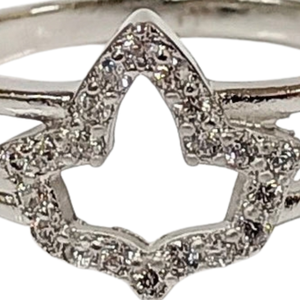 AKA Ivy <b>Ring</b> Silver Women Sorority Inspired Ivy Leaf Jewelry Elegant <b>Greek</b> Style Finger <b>Ring</b> Fashion Accessory Gift for Ladies - Product Image 6