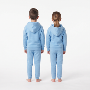 Conjunto Deportivo Informal de Alta Calidad para Niños, Sudadera con Capucha y Media Cremallera, Pantalones, Unisex - Product Image 6