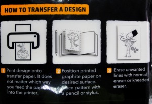 DK-926 20 feuilles de papier transfert graphite - Product Image 3