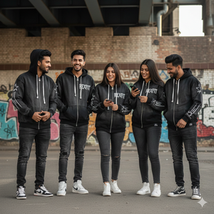 Novedad 2025: Sudadera con capucha efecto desgastado de felpa francesa, con logo personalizado y bordado envejecido, la más vendida, con bajo MOQ y cremallera. - Product Image 1