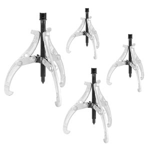 3 In/4 In/6 In/8 Heavy Duty 3 Jaw Bearing <b>Puller</b> Set Reversible Jaws 2 Jaw/3 Jaw Pulley <b>Puller</b> <b>Tool</b> 4 PCS Gear <b>Pullers</b> - Product Image 2