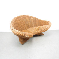 Chaise de sol de méditation de yoga naturelle de haute qualité, fabriquée au Vietnam, en rotin massif, meilleur prix