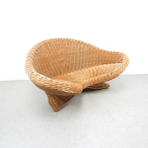 Chaise de sol de méditation de yoga naturelle de haute qualité, fabriquée au Vietnam, en rotin massif, meilleur prix - Product Image 3
