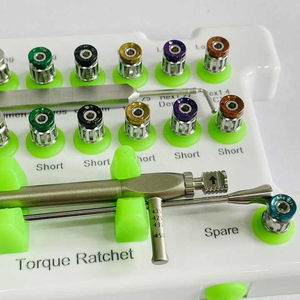 Kit de Implantes Dentales, Llave Dinamométrica Manual y Destornilladores para Odontología, Kit Quirúrgico, Juego de Herramientas para Dentistas - Product Image 3