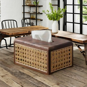 Porte-serviettes en bois moderne fait à la main pour la maison, chambre à coucher, chambre d'amis, salon, table à manger, restaurant, bar - Product Image 1