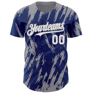 Maillot de baseball d'hiver personnalisé vierge avec logo frontal, entièrement boutonné, en coton biologique antibactérien, unisexe, col en V, sérigraphie sur sangle en T - Product Image 4