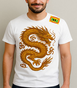 เสื้อยืดพิมพ์ลายตามสั่ง ระบายอากาศได้ดี ไซส์ใหญ่ สำหรับผู้ชายและผู้หญิง ผ้าฝ้ายเมอร์เซอไรซ์ออสเตรเลีย 100% เป็นมิตรกับสิ่งแวดล้อม เหมาะสำหรับออกกำลังกายและสวมใส่ลำลอง สีพื้น - Product Image 6