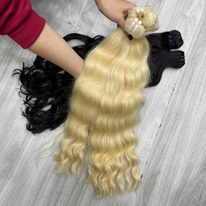 Extensiones de Cabello Humano Vietnamita de Primera Calidad, Color Natural, Súper Sedosas y Suaves, Precio de Fábrica al Por Mayor - Product Image 6