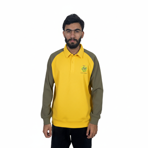 Polos de manga larga de secado rápido, ligeros, informales, para golf, deporte, equipo, con botones, para hombre, transpirables. - Product Image 1