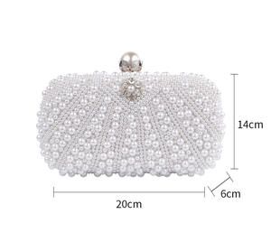 Bolso de Mano Bordado de Bajo Costo con Trabajo Manual Artístico Tradicional para Bodas, Fiestas y Uso Festivo, Bolso de Mano Bordado de Moda - Product Image 2