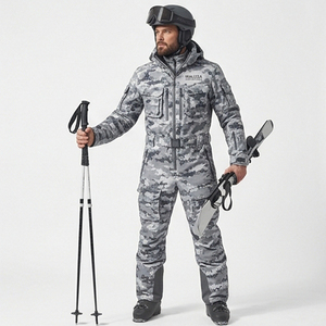 Traje de Esquí Personalizado MALUZA INDUSTRIES para Hombre, Impermeable 10,000mm, Cortavientos, Térmico, Mono para Snowboard con Capucha, para Invierno al Aire Libre - Product Image 4