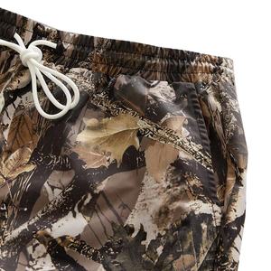 Short en maille à imprimé camouflage rétro personnalisé pour hommes 100% polyester Short décontracté de haute qualité de taille moyenne logo personnalisé - Product Image 3