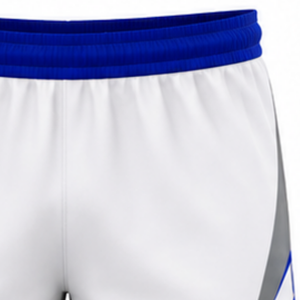 Shorts de volley-ball blancs et bleus, bas de tenue professionnels pour équipes sportives, uniforme de match, vêtements d'entraînement confortables pour la compétition athlétique - Product Image 4