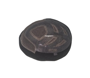 THB 2026 100% Human Hair Wig Toupee for Men Indian Remy Virgin Hair Yaki Loose <b>Wave</b> <b>Body</b> <b>Wave</b> Patch Prothese Capilar Taz Hair - Product Image 1