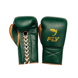 Gants de boxe Fly de haute qualité en cuir véritable, sur mesure, super confortables pour le kickboxing et le sparring – Vente en gros - Product Image 1