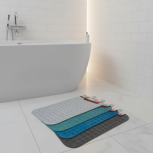 ALFOMBRA Alfombrillas de Baño de Diseño Minimalista 40*70CM, Antideslizantes, con Patrón Sólido, Hechas de Material TPE - Product Image 3