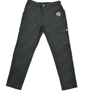 Pantalones Cargo para Hombre, Uniforme Médico, Ropa de Trabajo, Pantalones con Cintura Elástica, Tela Elástica, Pantalones Negros Utilitarios con Bolsillos - Product Image 4