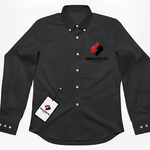 Camisa de Hombre al por Mayor, Casual, Corte Slim, Manga Larga, 100% Algodón, Tela Twill, Anti-Pilling, Bordada, para Oficina y Negocios, Personalizable - Product Image 1