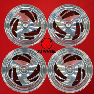 ล้อฟอร์จ SJ รุ่น Polished Racing Style ขนาด 16 17 18 20 22 24 26 5x108 สำหรับรถ Ferrari <span class=keywords><strong>360</strong></span> Modena 355 348 F430 รถสปอร์ตสมรรถนะสูง - Product Image 6