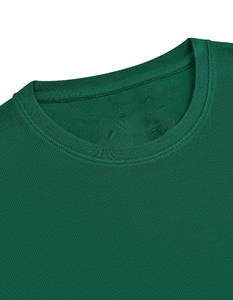 Camiseta de Algodón Verde para Hombre, Manga Larga, Cuello Redondo, Tejido Waffle, Corte Regular Informal, Transpirable, Suave, Cómoda y Ligera - Product Image 4