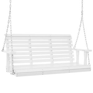 Dondolo da Giardino in Legno da 1,37 m Migliorato, Robusto, per Cortile e Giardino, con Capacità di Carico di 400 kg, Adatto anche per Interni - Product Image 2