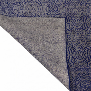 DECORDEC Wool Non-Slip Eco-Friendly Hand Tufted Modern <b>Rug</b> Intricate Geometric Floral Pattern Medium <b>Pile</b> <b>Thick</b> Backing for - Product Image 5