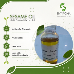 High Quality Sesame Oil for Wholesale Export Designed for Beauty Wellness Formulations Custom Packaging and Global Manufacturing - Product Image 2