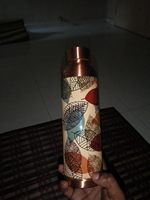 Bouteilles d'eau en cuivre de qualité supérieure, réutilisables, en métal, pour la maison, le bureau et l'usage quotidien, disponibles à la vente