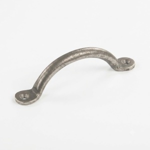 Poignées de tiroir en métal, poignées de commode rustiques, poignées de placard courbées pour meubles de cuisine et armoires - Product Image 2