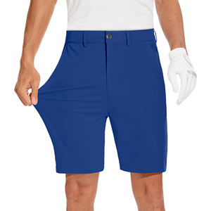 Nouveaux shorts de golf pour hommes, design tendance, décontractés, avec plusieurs poches, fermeture éclair, anti-plis, durables, collection été. - Product Image 1