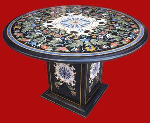 Última Novedad: Tablero de Mesa Redondo de Mármol Blanco de la Mejor Calidad para Decoración del Hogar y Uso como Mesa de Comedor, Venta al Por Mayor al Precio Más Bajo - Product Image 3