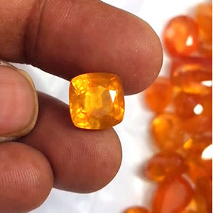 Lot de 143 saphirs jaunes de Bangkok, taille ovale coussin de 9 mm à 16 mm, 830 carats, Iroc Sales, saphirs remplis de verre, pierres précieuses en vrac, 498 $ US - Product Image 4