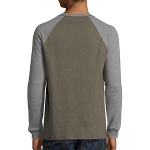 Venta al por mayor personalizado impreso desgastado camisetas Unisex peso pesado 200g manga larga servicio OEM ecológico - Product Image 6