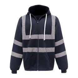 2026 New Hi Vis Reflective Safety Waterproof <b>Jacket</b> for Outdoor Construction Custom DTF printed Logo safety <b>jacket</b> for Men - Product Image 2