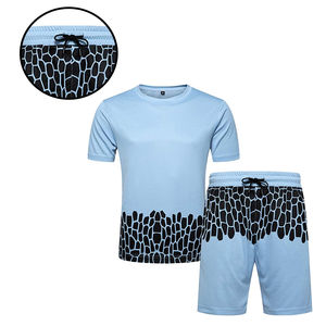Ensemble de shorts décontractés pour hommes de haute qualité, t-shirt à manches courtes en coton et polyester, ensemble de shorts pour hommes, vêtements pour hommes, ensembles 2 pièces confortables - Product Image 6