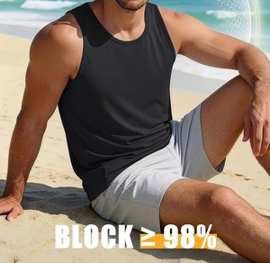 <b>Men</b>’s Sleeveless Athletic Tank Top Soft Cotton Workout <b>Vest</b> Breathable <b>Gym</b> Training Shirt Lightweight Sports Apparel Casual Wear - Product Image 5
