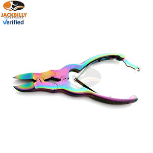 Coupe-ongles robuste professionnel en acier inoxydable double action de 6 pouces, couleur arc-en-ciel, pour podologie, ongles épais et mycosés, et usage bébé - Product Image 5